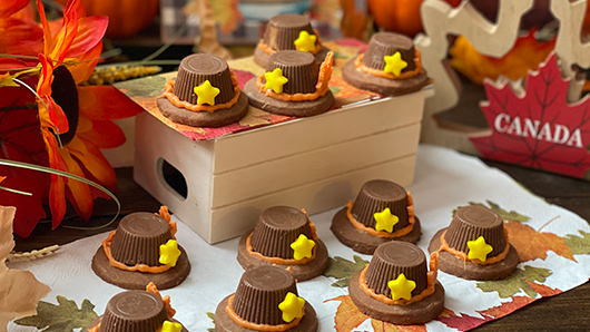 Photo of Pilgrim Hat Chocolate Cookies