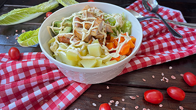 Kewpie Mayo Cajun Chicken Salad