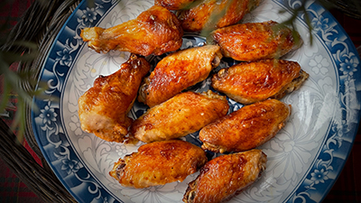 Delicious Air Fryer Asian Style Roasted Chicken Wings