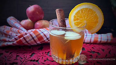 Homemade Less Sugar Hot Apple Cider