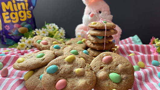 Photo of Easter Mini Eggs Chocolate Cookies