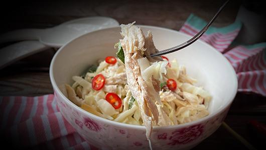 Photo of Fresh Herbs Poached Chicken Salad