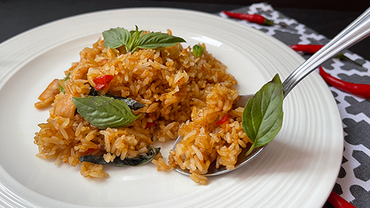Photo of Spicy Thai Basil Fried Rice