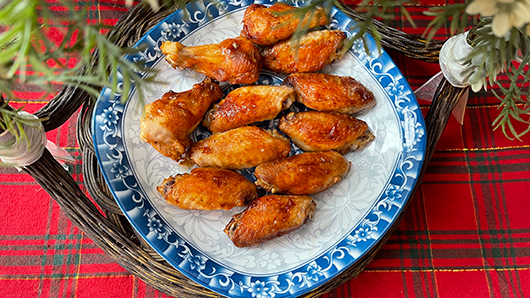 Photo of Delicious Air Fryer Asian Style Roasted Chicken Wings
